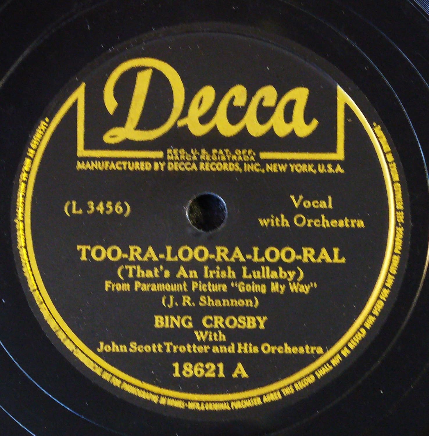  TooRaLooRaLooRal / I'll Remember April Music