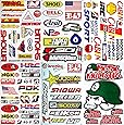 2 Pack) Eat My Dust Stickers - Dirtbike Ride Dirt Bikes Motocross Off-Road - 5 Inches On Longest Side - Premium Vinyl Decal - Sticks To Any Smooth Flat Surface - Made In USA - BMCS2232