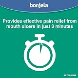 Bonjela Adult Gel 15g Mint Pain Relief for Mouth Ulcers & Cold Sores view 7