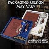 Harry Potter A5 Notebook Gift Set with Pen Faux Leather Journal Brown UV Pen view 2