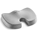 ComfiLife Premium Comfort Seat Cushion – Non-Slip Orthopedic Memory Foam Coccyx Cushion for Tailbone Pain – Office Chair Car Seat Cushion – Back Pain & Sciatica Relief