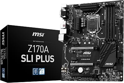 MSI Z170A ATX Motherboard LGA1151 Intel I219 HDMI USB 2.0