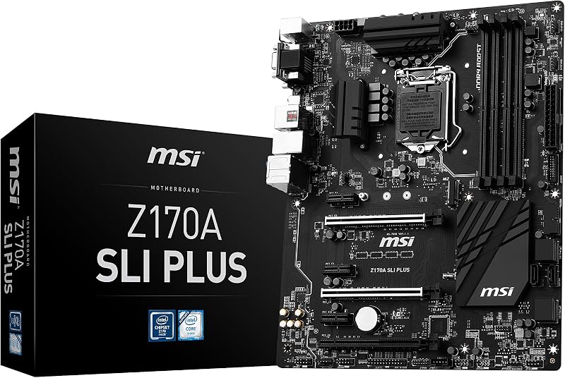 MSI Z170A ATX Motherboard LGA1151 Intel I219 HDMI USB 2.0