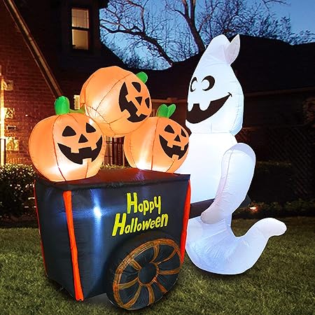 Blow Up Halloween Decorations With Built In Led Lights For Indoor