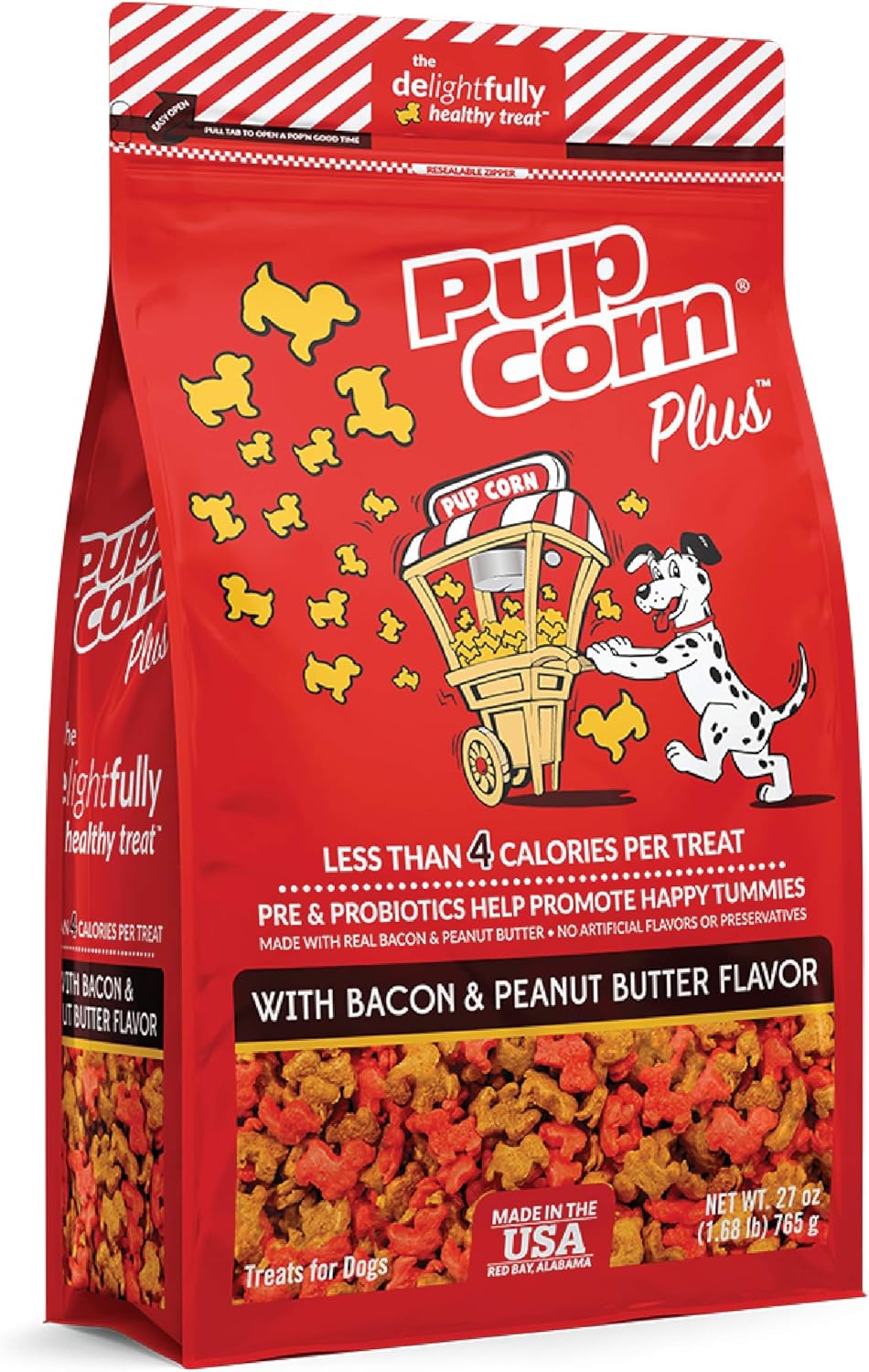 pup corn peanut butter flavored