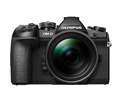 Olympus OM-D E-M1 Mark II Systemkamera inkl. M.Zuiko Digital ED 12-40 mm f2.8 PRO Objektiv Kit schwarz