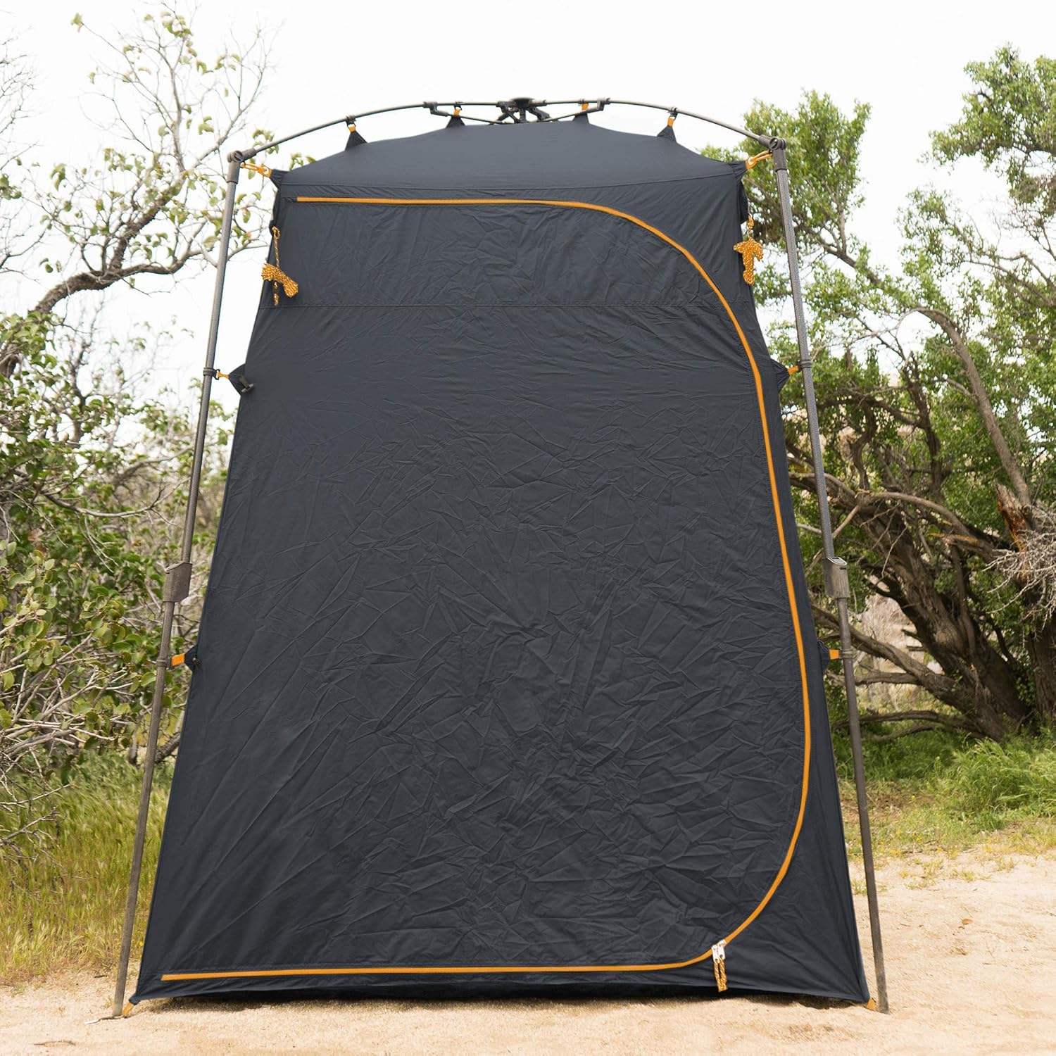 Lightspeed Outdoors Xtra Wide Quick Set Up Privacy Tent, Toilet, Camp Shower, Portable Changing Room (Gray): Sports & Outdoors