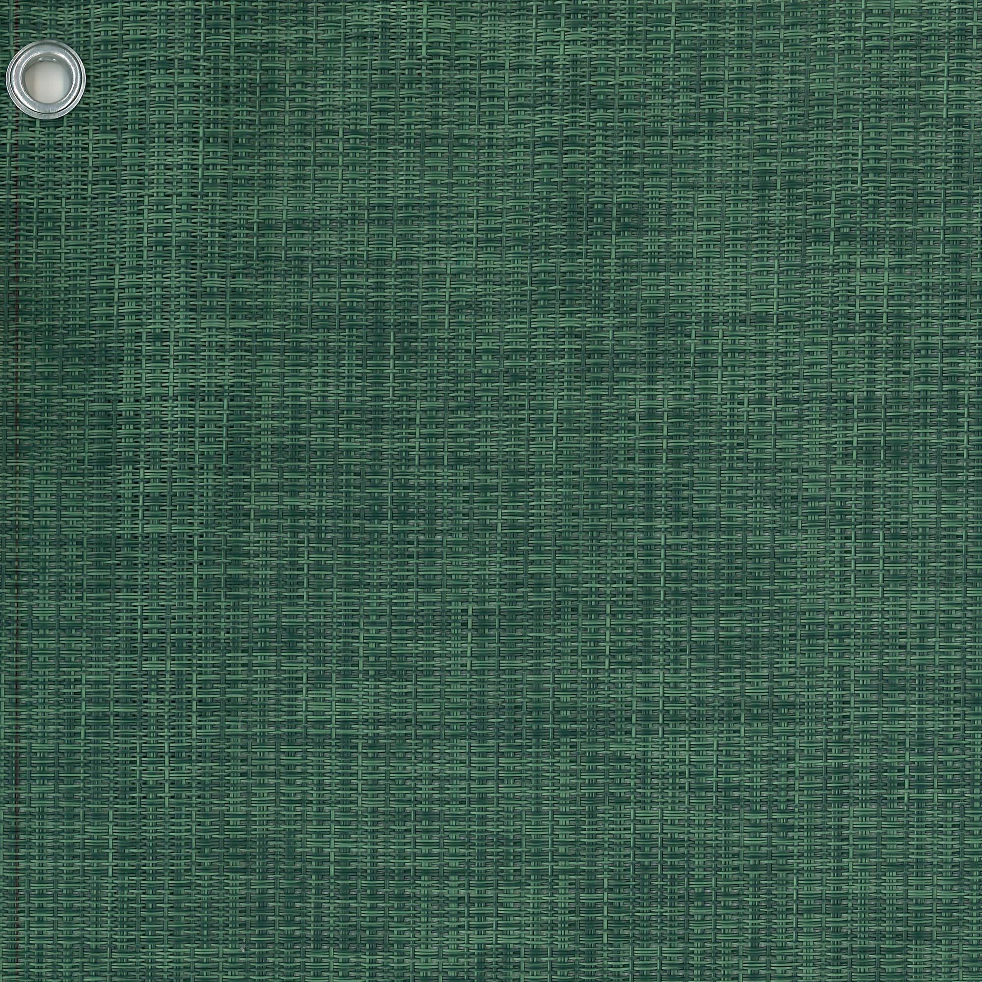 Tenax Texstyle all Green Mesh Decorative PVC and Polyester Privacy Screen, Green