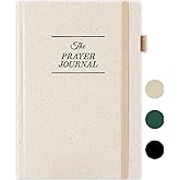 JUBTIC Prayer Journal for Woman, Bible Journal with Verse, 60 Weeks Scripture, Faith & Devotional Journal, Christian Planner, Bible Study Notebooks for Note Taking, Religious Christian Gifts for Women