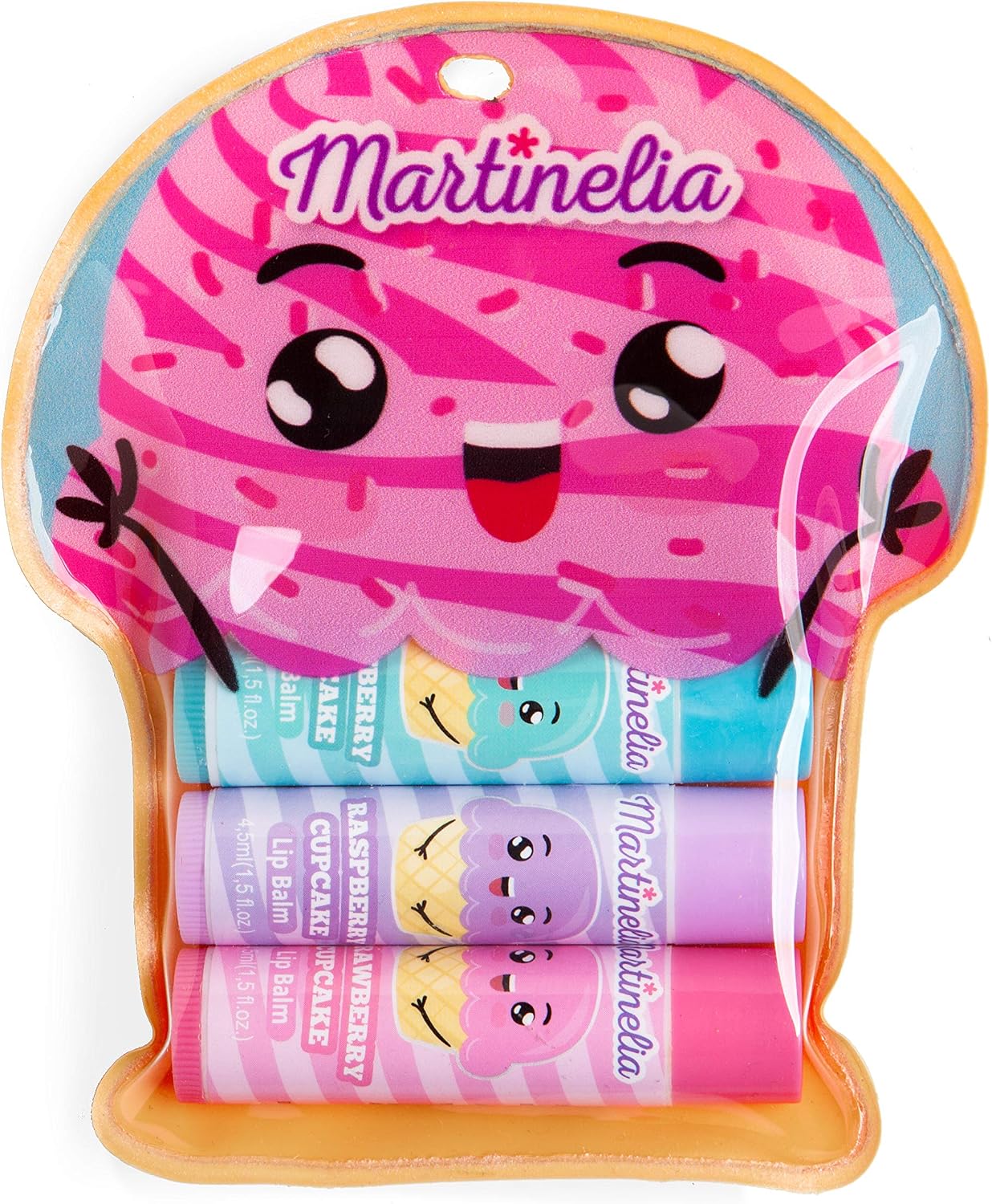 Martinelia Crush Hair Clips & Lip Balm Blueberry
