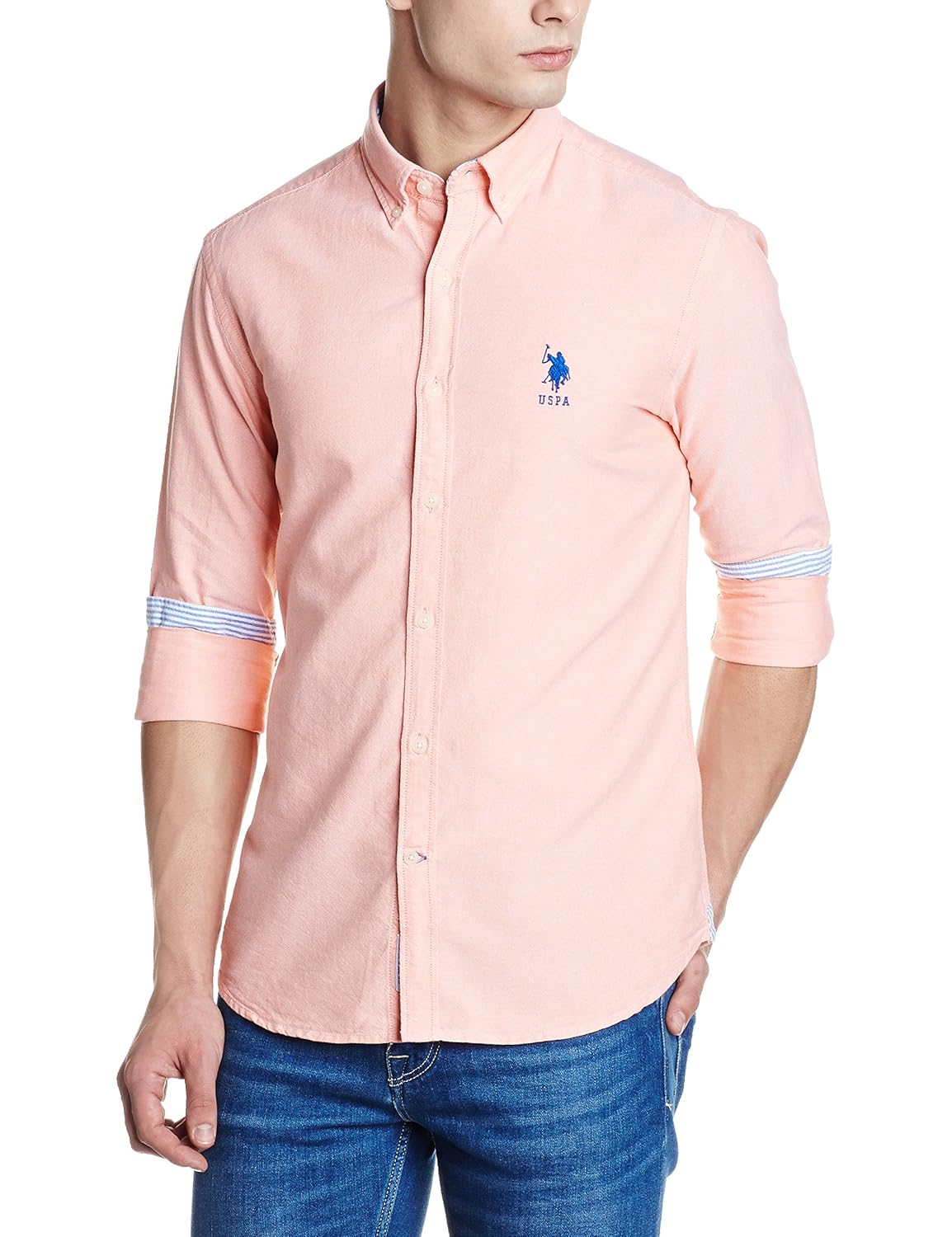 Buy USPA Men's Casual Shirt at Amazon.in