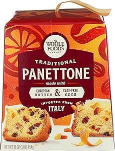 Whole Foods Market, Limited Edition Panettone, Traditional, 16 Ounce