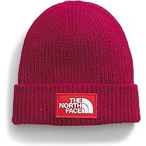 Amazon.com: The North Face TNF Logo Box Cuffed Beanie
