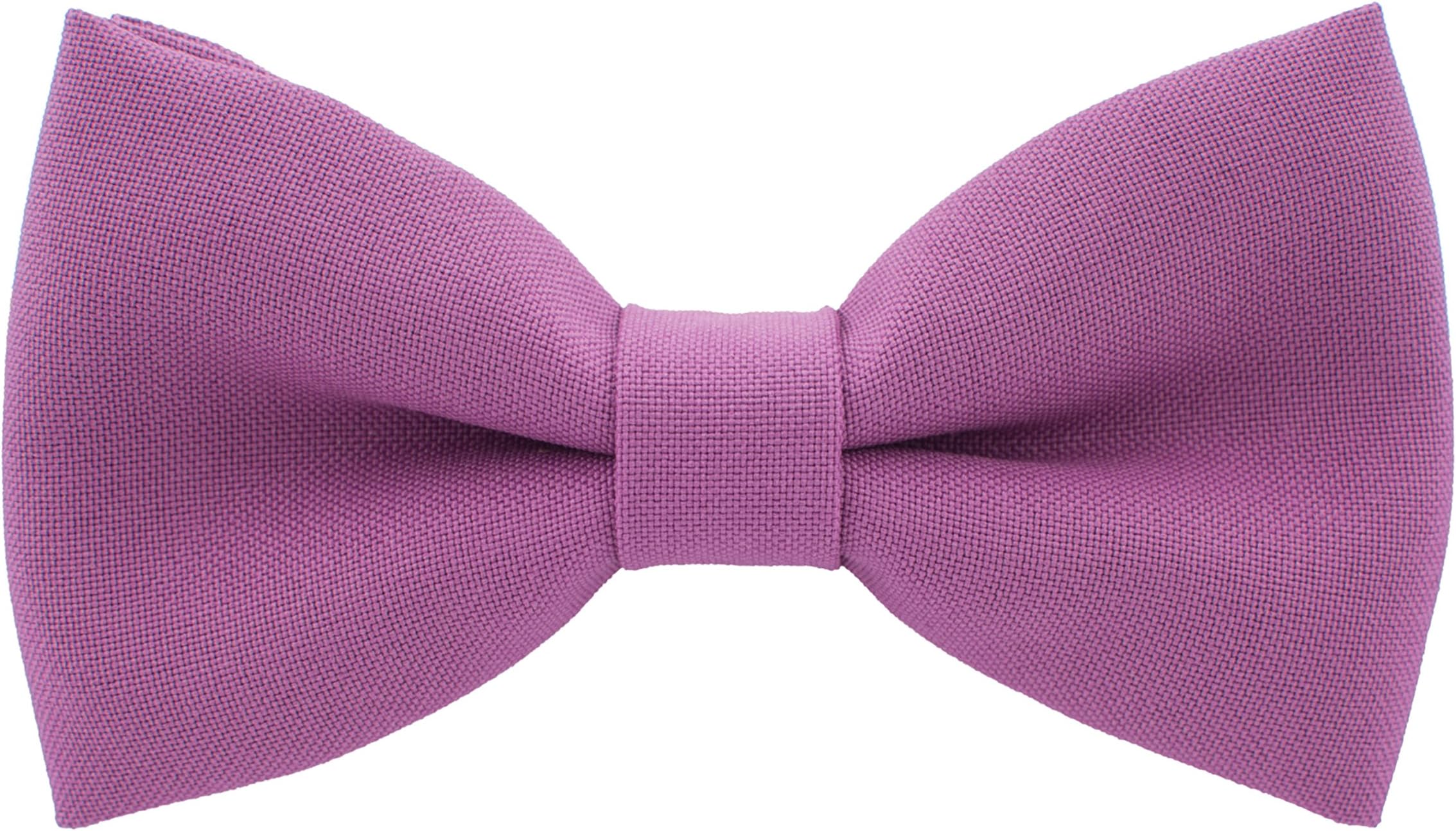 Classic Pre-Tied Bow Tie Formal Solid Tuxedo for Adults & Children, by Bow Tie House
