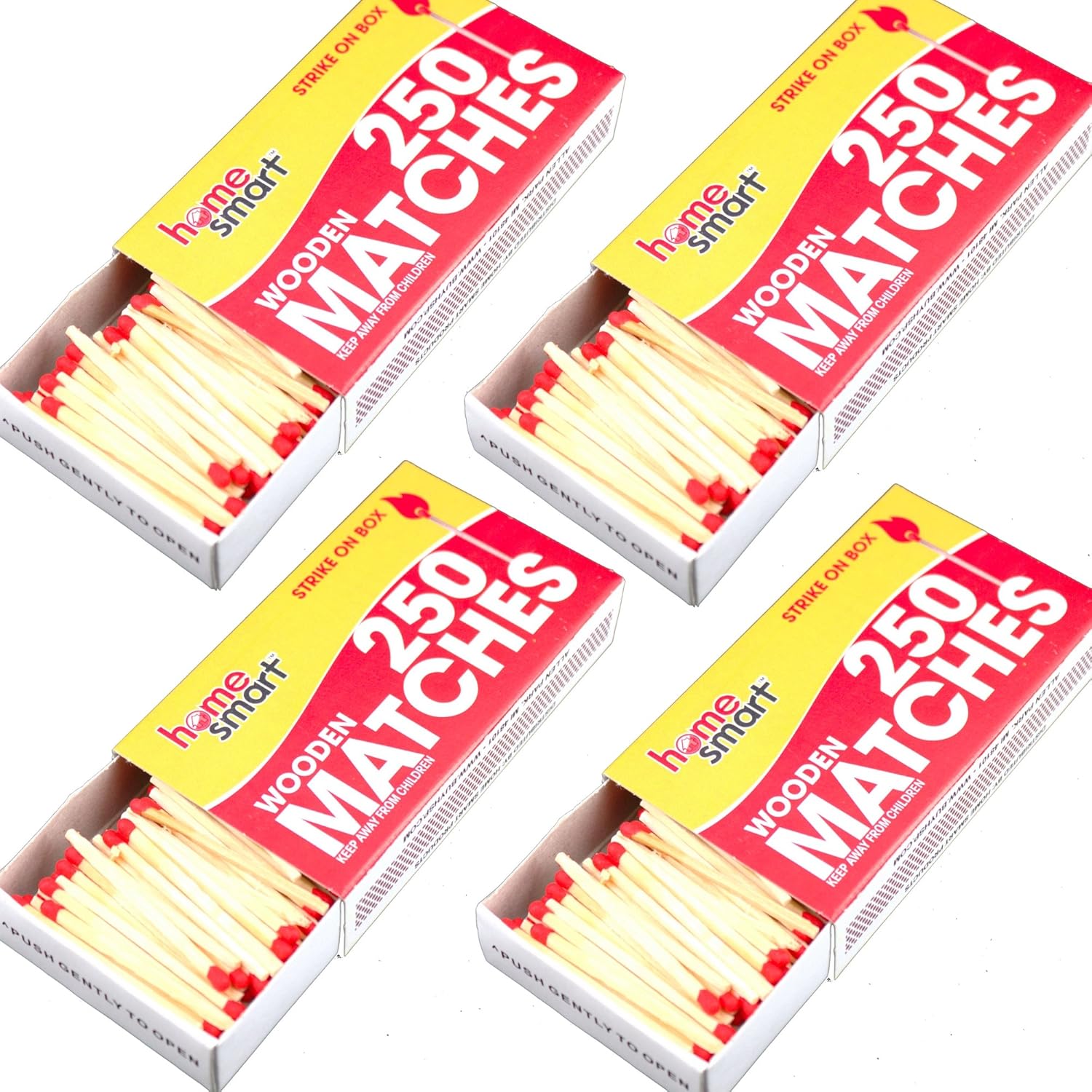 SH Wooden Matches, Kitchen Matches, Strike on Box Matches