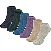 MAGIARTE Womens Cotton Ankle Socks Low Cut Athletic Casual Mutil Color No Show Running Socks for Women