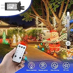 2 Pcs 8 Mode LED Light Transformer Class 2 Power