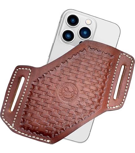 Amazon.com: Western autentic Leather Mexican Cell Phone case for