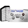 Spearhead MPG Defense Max Thrust Engine Air Filter For All Mileage Vehicles, Fits Like OEM, Restores MPG & Acceleration (MT-053A)