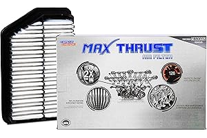Spearhead MPG Defense Max Thrust Engine Air Filter For All Mileage Vehicles, Fits Like OEM, Restores MPG & Acceleration (MT-053A)