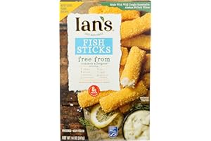 IAN'S NATURAL FOODS Ian's, Gluten Free Fish Sticks, Family Pack, 14 oz (Frozen)