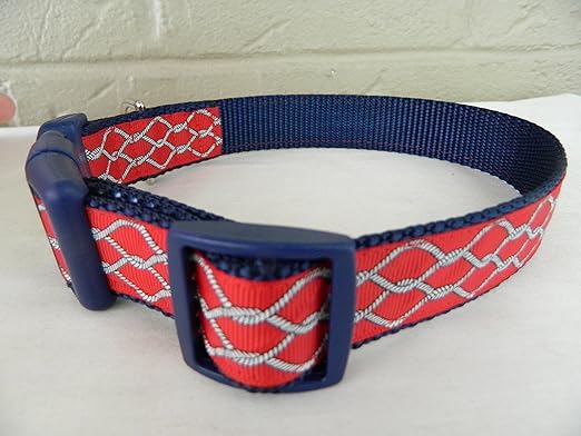 nautical rope dog collar