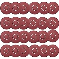 Tonmp 50 PCS 9-Inch 10-Hole Hook-and-Loop Sanding Discs for Drywall Sander -10 Pack Each of 60 80 120 150 240 Grits Sander Pa