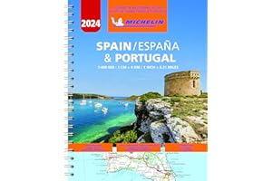 Michelin Spain & Portugal Road Atlas 2024