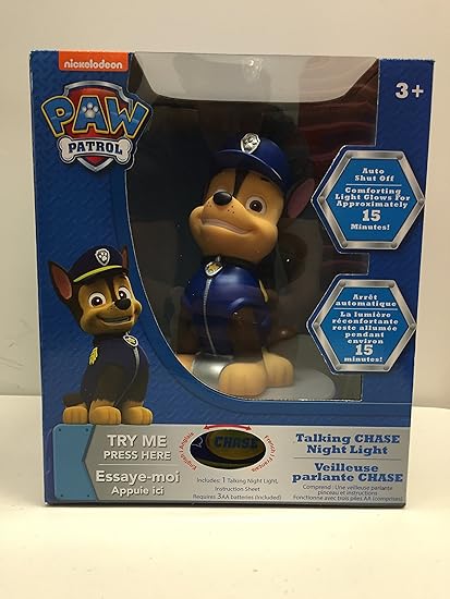 paw patrol talking chase