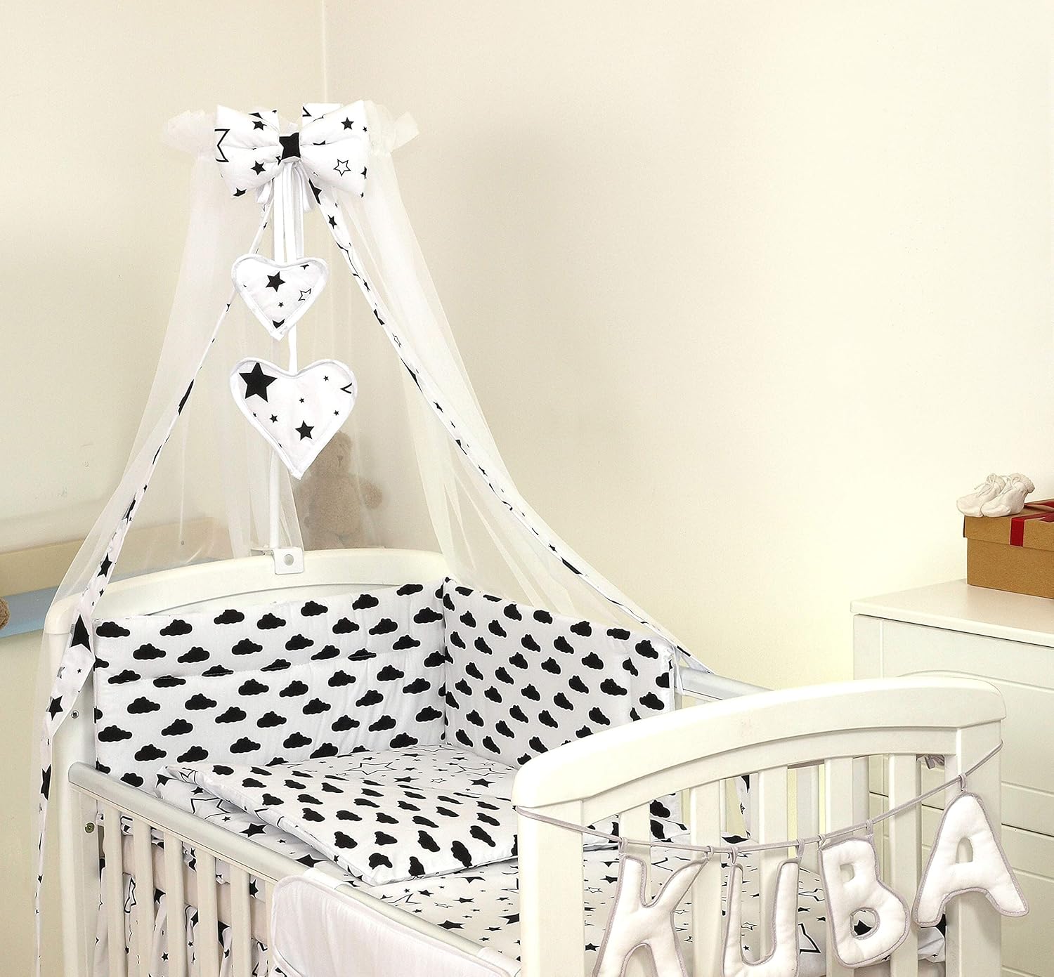 cot bedding sets with canopy