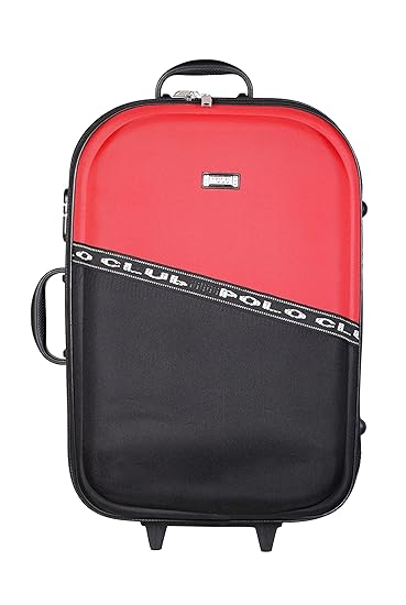 U United Fabric Polo Expandable Travel Bag (Medium, Red, UTB032-AA)