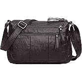 VOLGANIK ROCK Purses for Women Soft PU Leather Shoulder Bag Ladies Crossbody Purse and handbags Lightweight Pocketbook