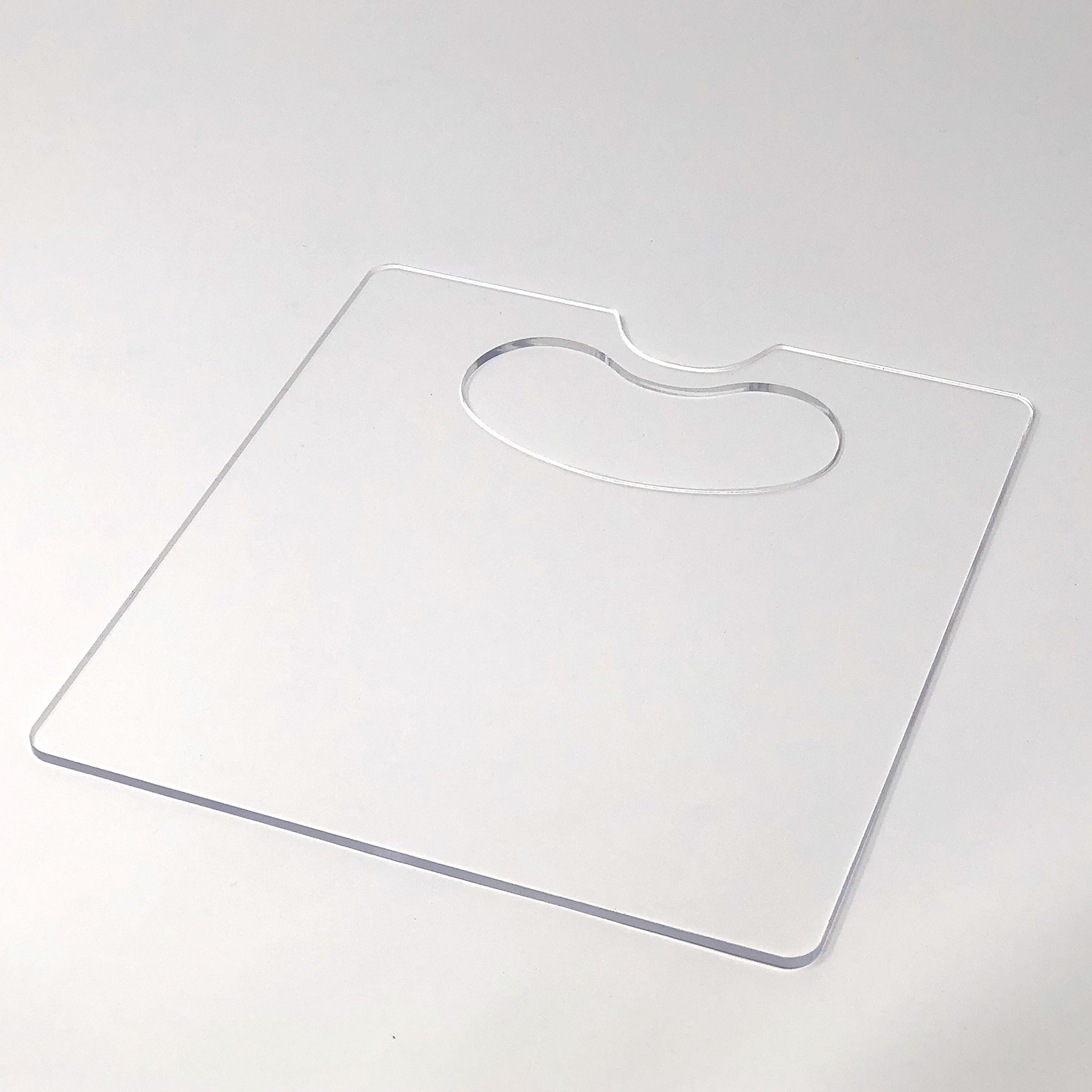 Slit Lamp Breath Shield (Acrylic (Thick Shield), Universal Large 1)