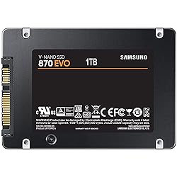 SAMSUNG 870 Evo 1TB 2.5in SATA III Internal Solid