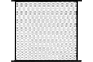 GUARDIAN BUILT Guardian Steel Pet Grille (Black 36 Inch) Screen Door Protector for Dogs Pets Cats Scratch Protector Replacement Screen Door Guard Pet Proof Rv Screen Door Grill Guards