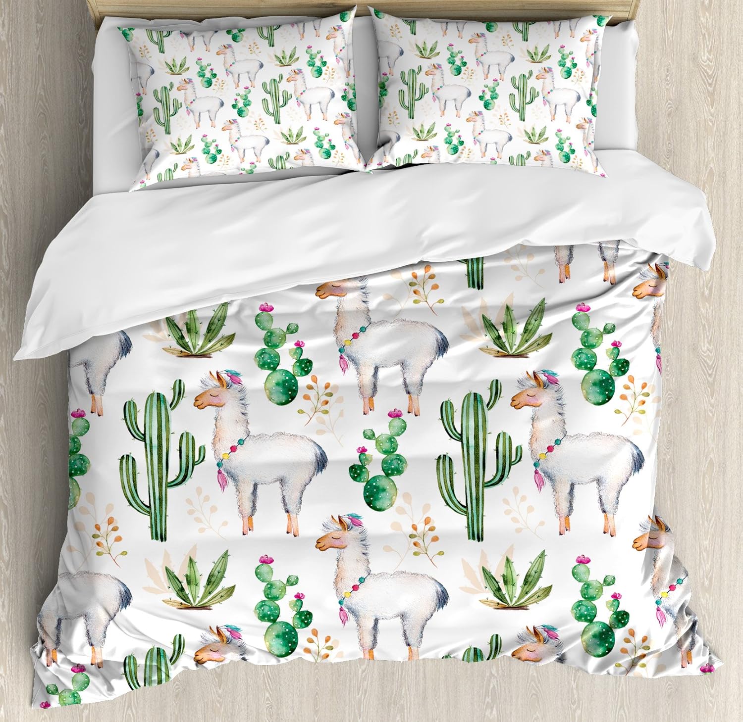 Best Happy Llama Queen Bedding Cree Home