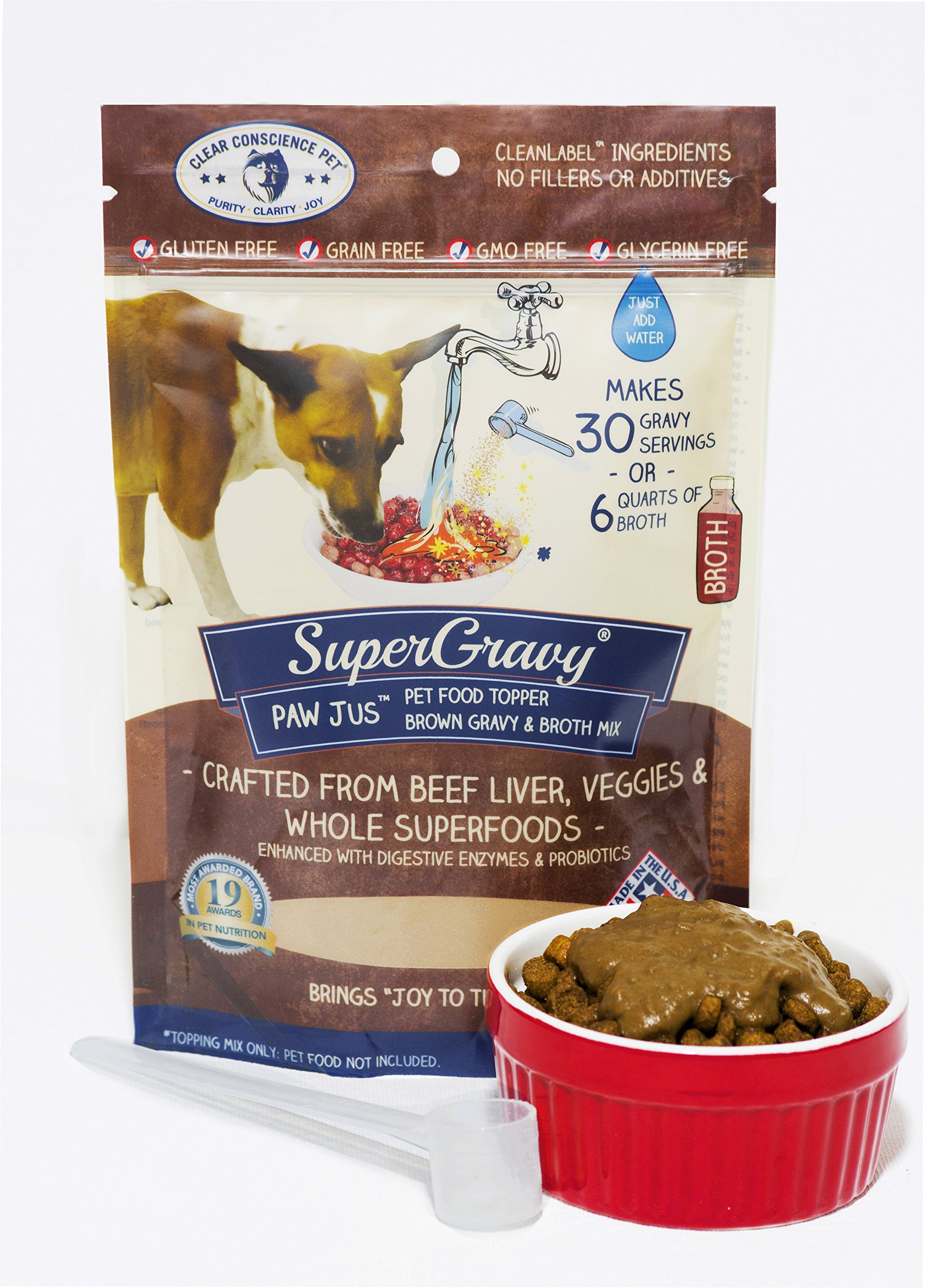 SuperGravy PAW Jus Natural Pet Food Topper, 4.5 oz eBay