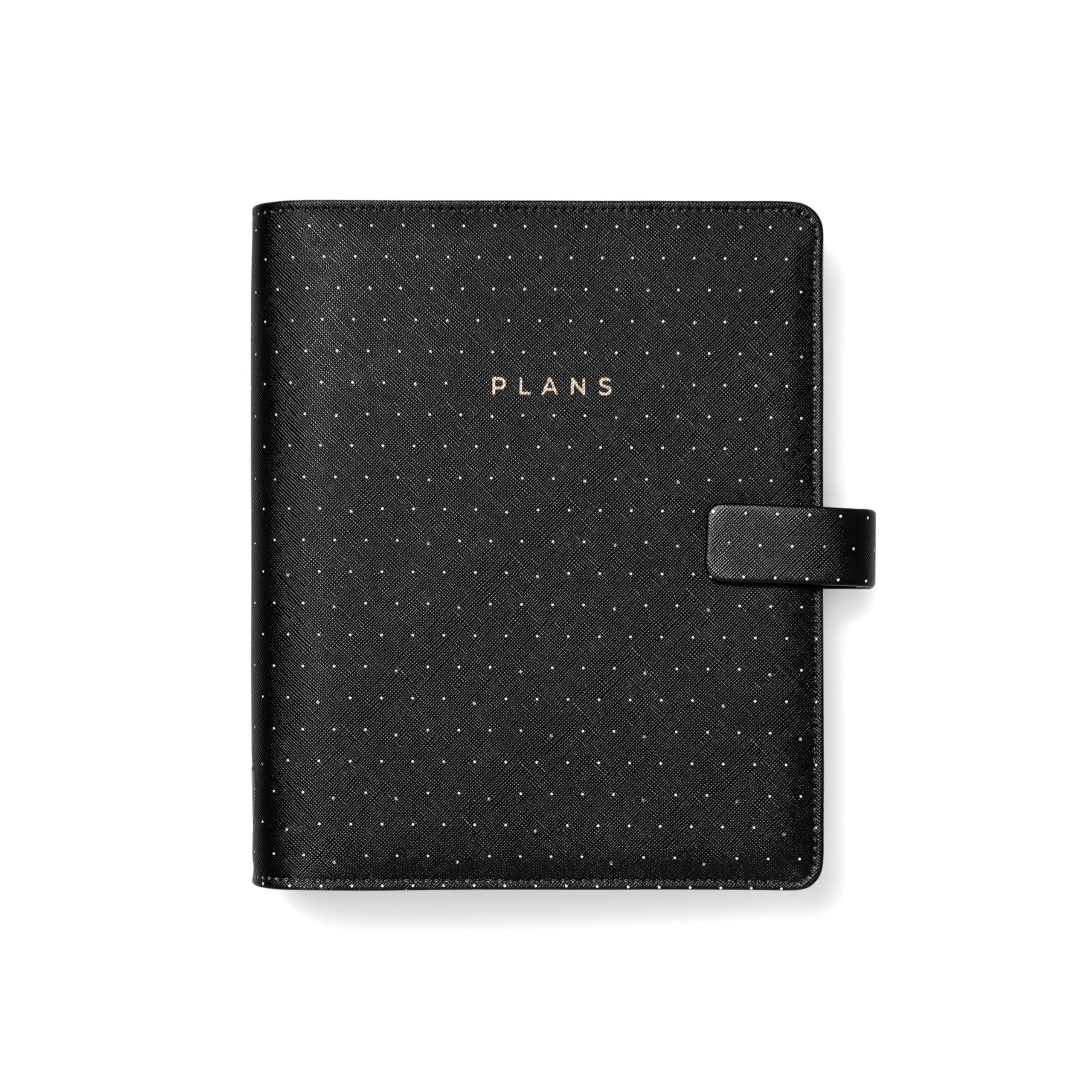 A5 Moonlight Black Organiser