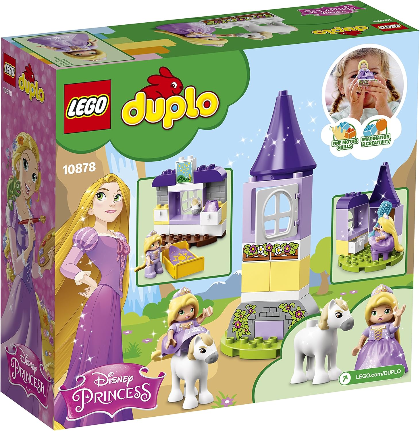 duplo rapunzel castle