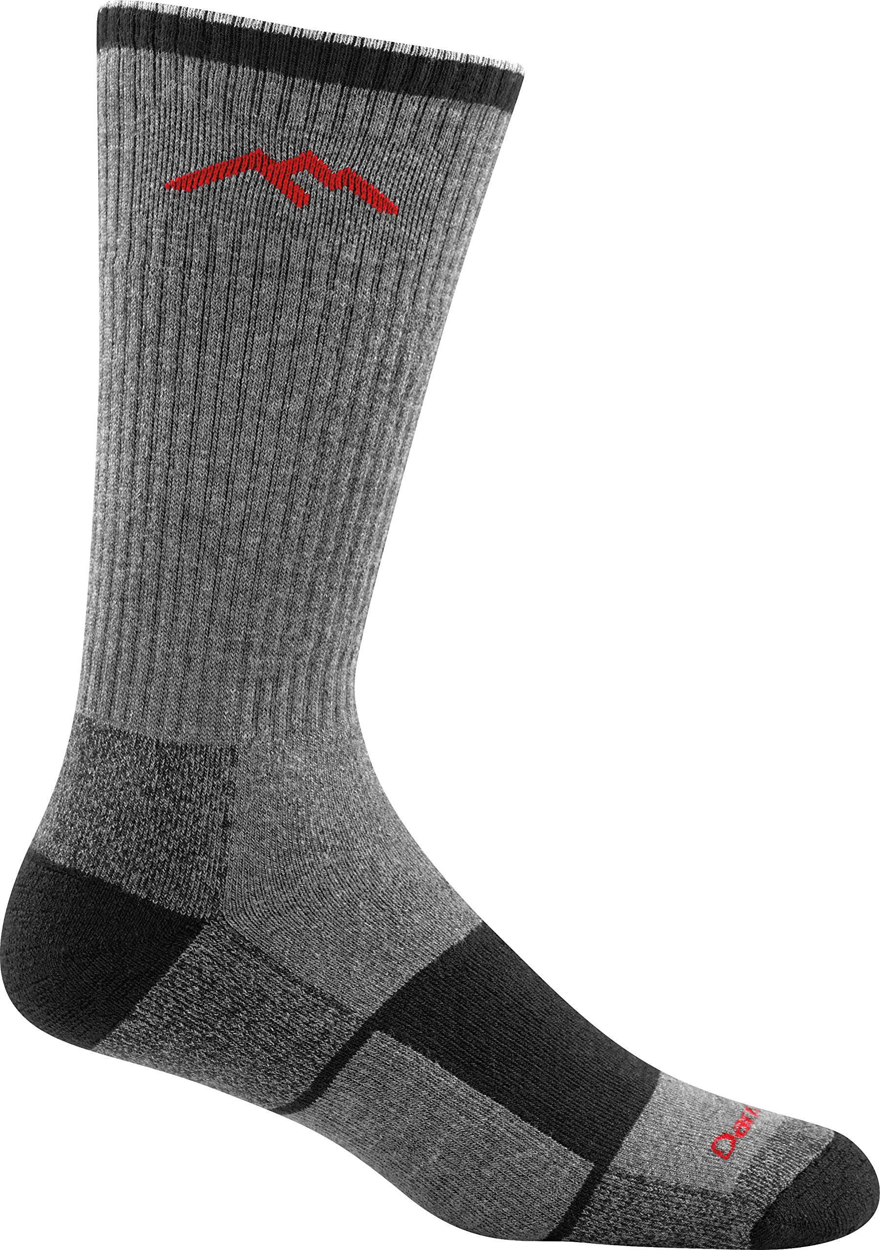 Photo 1 of Darn Tough Vermont Coolmax Boot Full Cushion Sock - Men's - Grey/Black, Medium