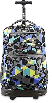Amazon Com J World New York Sundance Laptop Rolling Backpack Cubes One Size