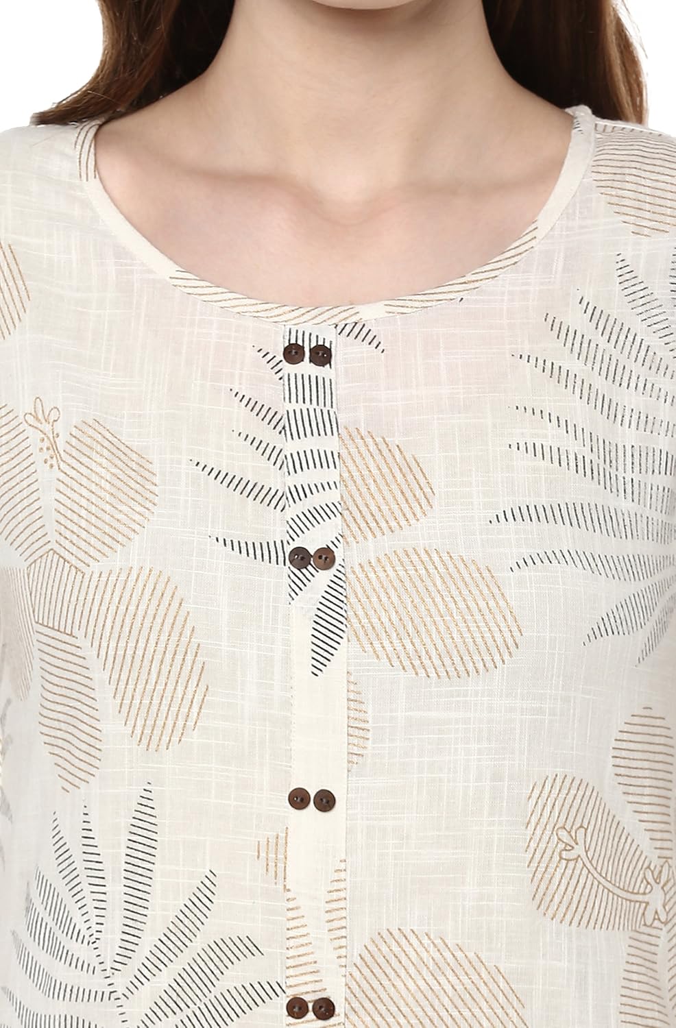 janasya women's cotton kurta