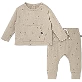Modern Moments by Gerber baby-boys Hacci Pants Set With Kanga Pocket