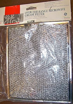 G.E. Over The Range Microwave Grease Filter Model PM6X486 HOTPOINT JVM1300 1400 & 1600