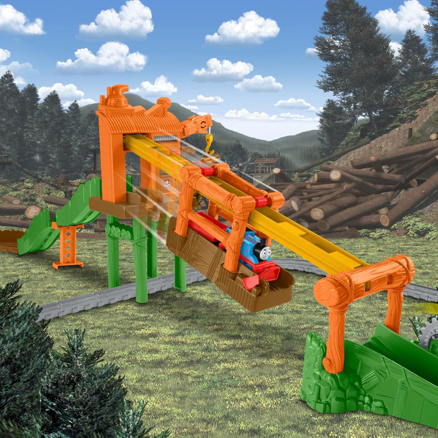thomas and friends misty island zipline