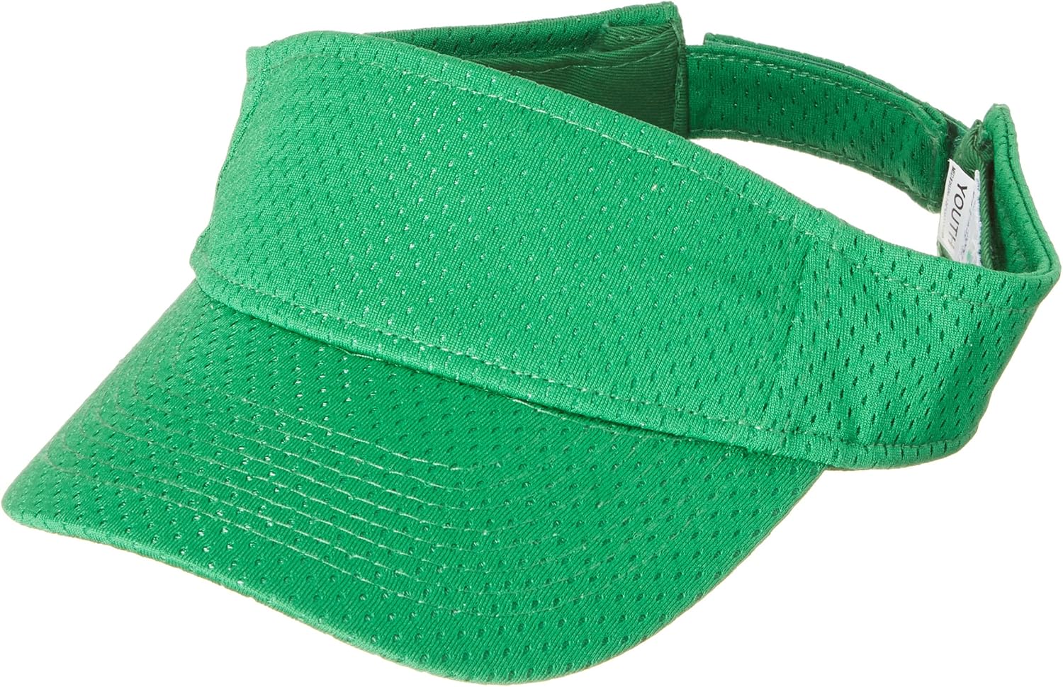 Augusta Sportswear Kids Adjustable Wicking MESH Edge Visor OS Purple/White: Clothing