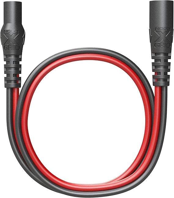 NOCO GC028 Câble d'extension XGC 600 mm pour Démarreurs au Lithium GB70 / GB150 / GB500 Boost