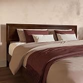 AFI, Sophia Adjustable Modern King Wood Headboard, Walnut