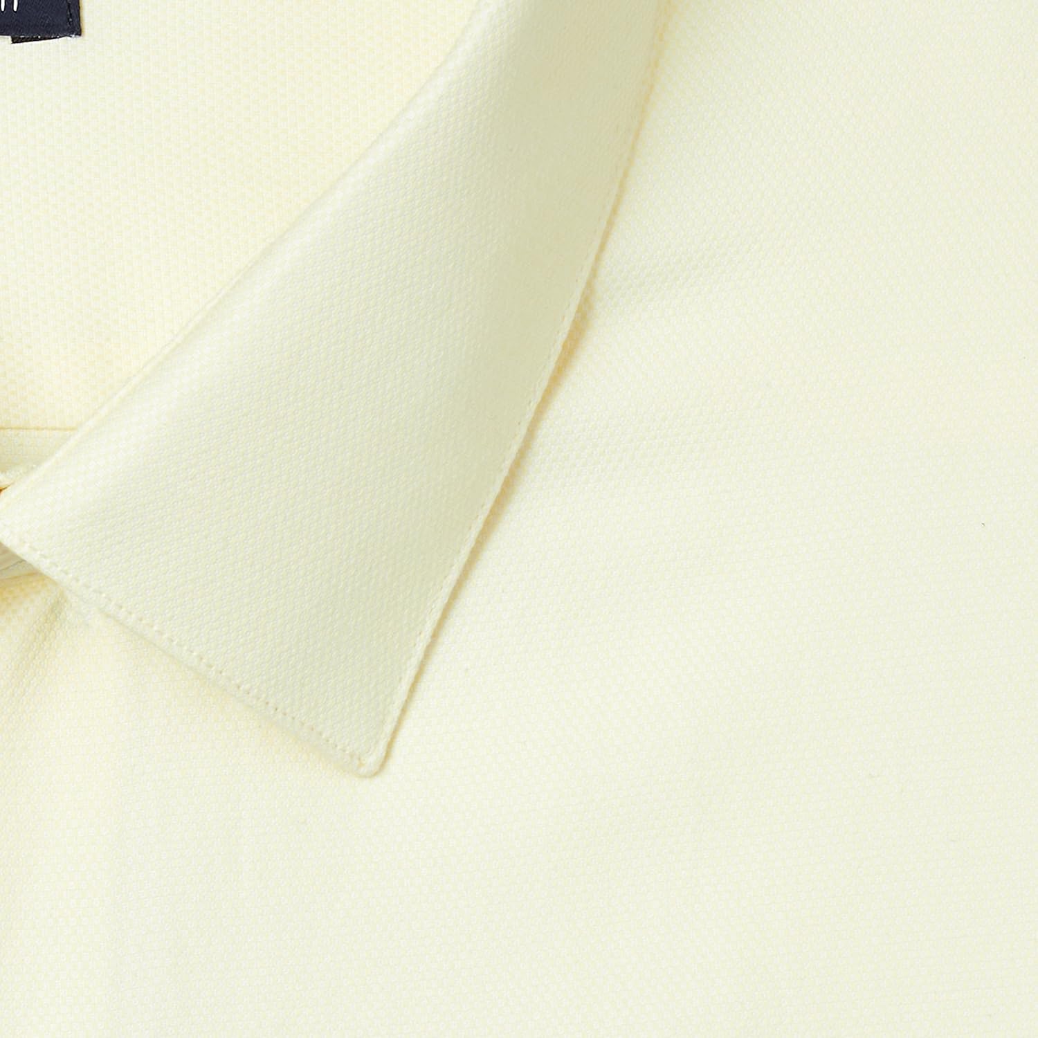 peter england men's solid slim fit formal shirt