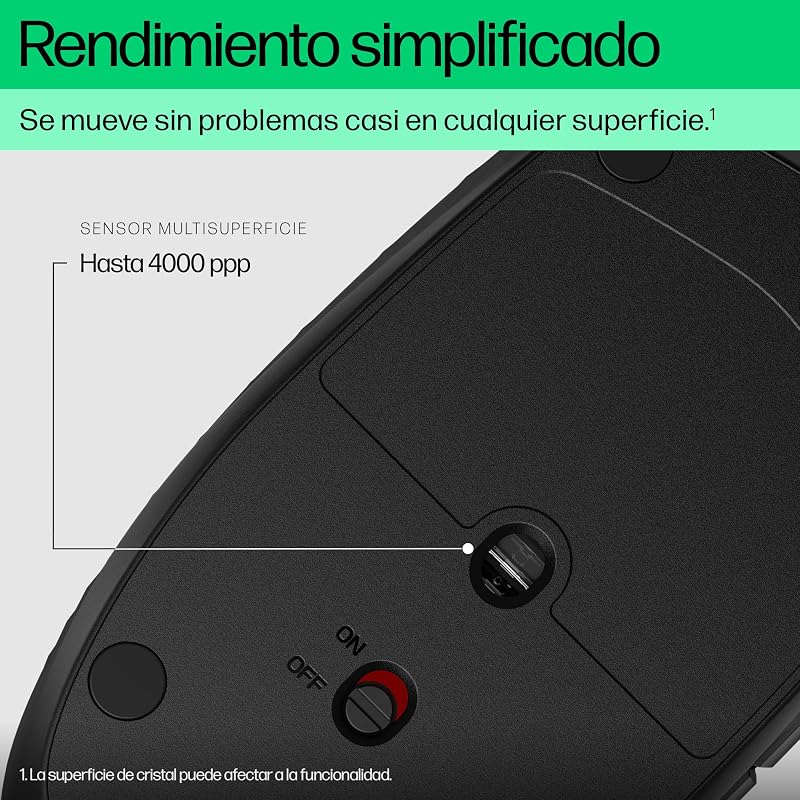 Rato Bluetooth Programável 420 (4000 DPI, roda inclinável, cliques silenciosos, Instant Connect, autonomia de bateria de 24 meses, Windows 11; Windows 10; macOS; ChromeOS) Cor Preto